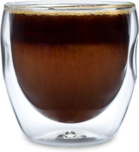 Load image into Gallery viewer, Moderna Artisan Series Double Wall 8 oz Beverage Glasses