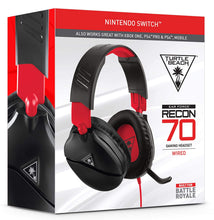 Load image into Gallery viewer, Turtle Beach Recon 70 White Gaming Headset for PlayStation 4 Pro, PlayStation 4, Xbox One, Nintendo Switch, PC, and Mobile - PlayStation 4