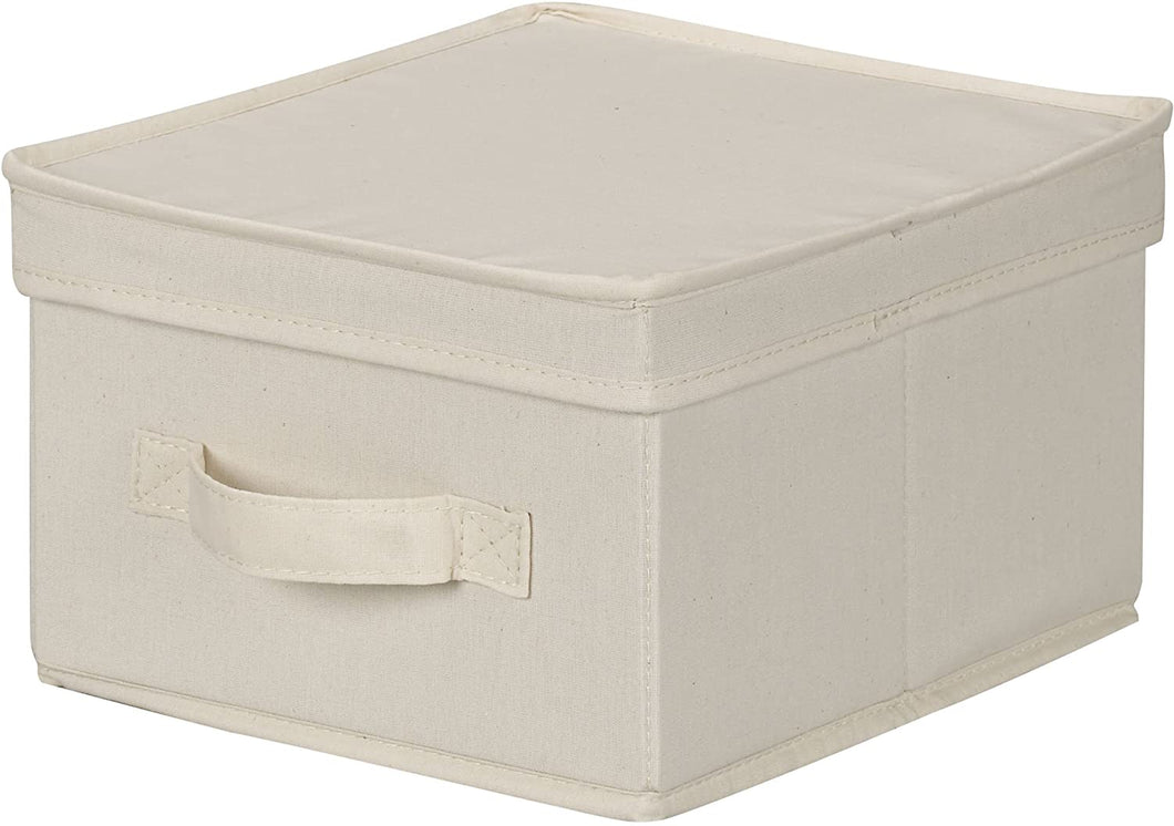 Household Essentials Natural Canvas Storage Box