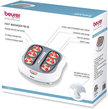 Load image into Gallery viewer, Beurer FM60 Shiatsu Foot Massager | For tired feet and legs | Reflexology to improve blood circulation | Heat function for warm feet | 18 Shiatsu massage heads and 2 massage levels | Height adjustable