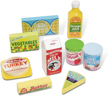 Load image into Gallery viewer, Melissa &amp; Doug Fridge Food Set