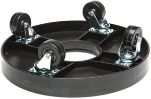 DeVault DEV3015E 12 Inch Plant Dolly With Hole Espresso