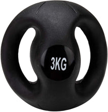 Load image into Gallery viewer, Mind Reader with Handles, Strength Training, Home Fitness Core Workout, Rubber, Black