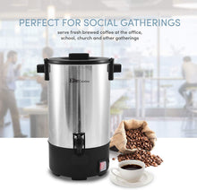 Load image into Gallery viewer, Maxi-Matic 30-Cup Stainless Steel Urn Coffee Maker Water Boiler