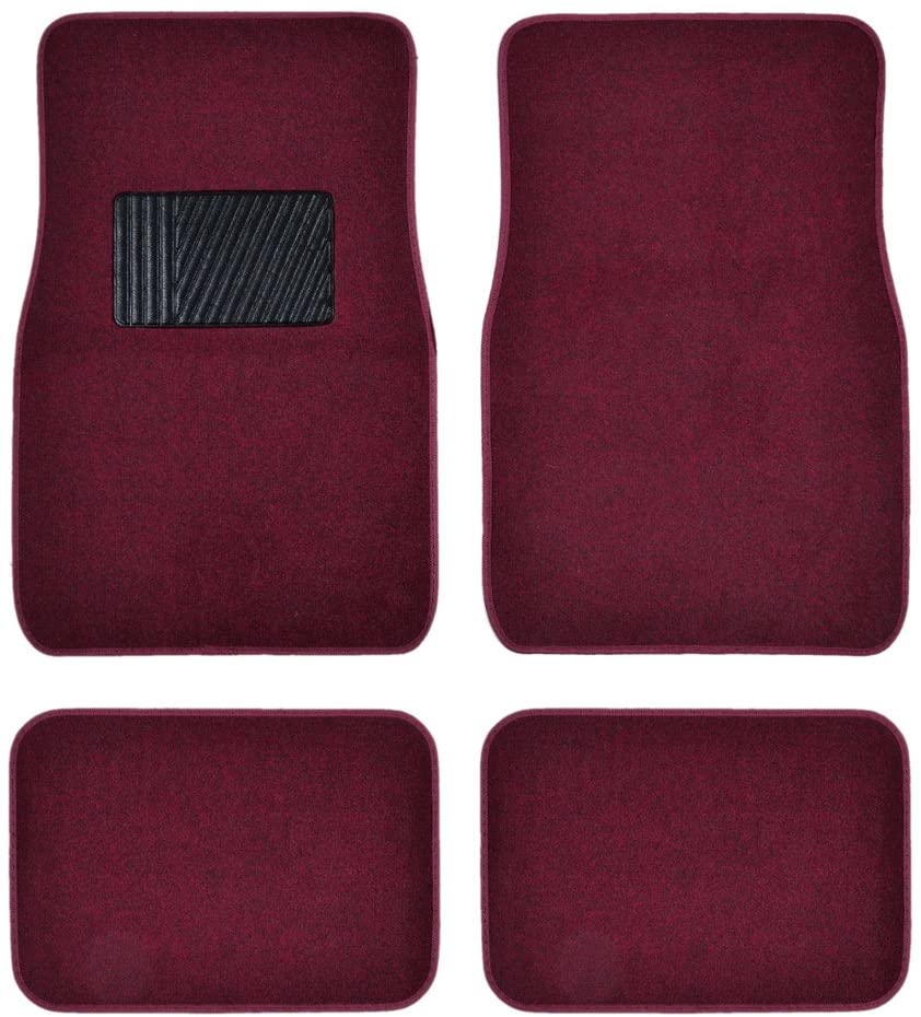 BDK Universal Fit 4-Piece Metro Auto Carpet Mat