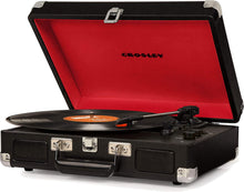 Load image into Gallery viewer, Crosley Cruiser Deluxe Vintage 3-Speed Bluetooth Suitcase Turntable