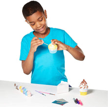 Load image into Gallery viewer, Melissa &amp; Doug Decorate-Your-Own Sweets Set Craft Kit: 2 Treasures Boxes and a Cake Bank