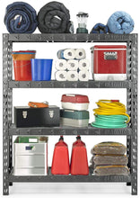 Load image into Gallery viewer, 60&quot; Wide Heavy Duty Rack with Four 18&quot; Deep Shelves