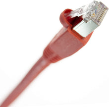Load image into Gallery viewer, NTW Cat 6 Snagless Shielded Ethernet Network Patch Cable Black -345-S6-001BK