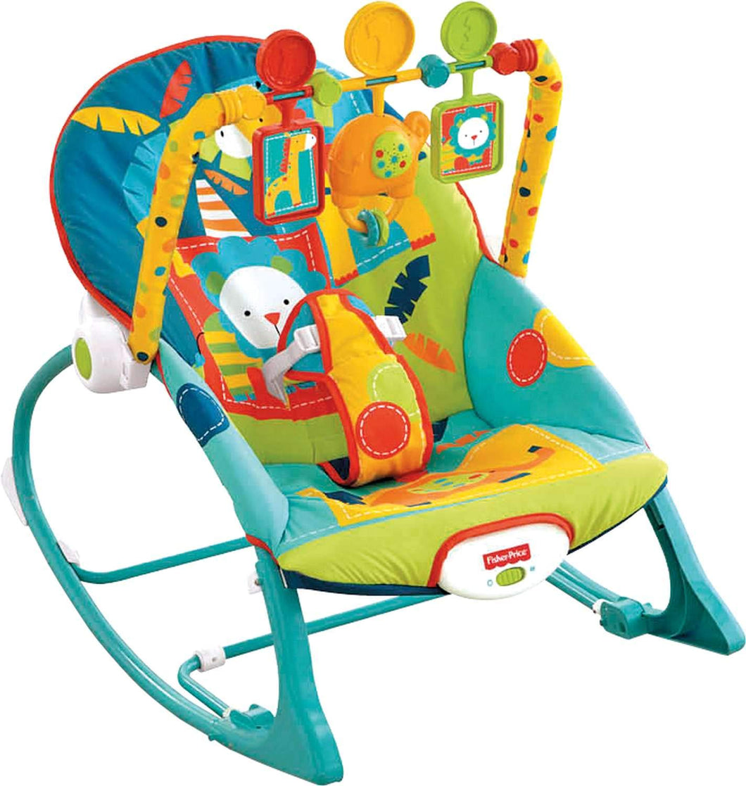 Fisher-Price Infant-to-Toddler Rocker, Dark Safari