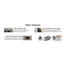 Load image into Gallery viewer, Intex Queen 20 Inch DuraBeam Supreme Air Flow Airbed Mattress w/Built in Pump