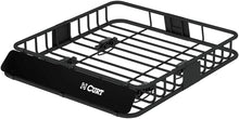 Load image into Gallery viewer, CURT 18115 Universal 42 x 37-Inch Black Steel Roof Rack Rooftop Cargo Carrier