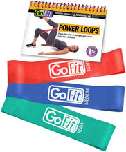 Load image into Gallery viewer, GoFit Power Loop Resistance Bands - Training Pack