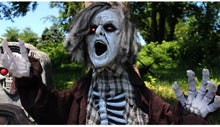 Load image into Gallery viewer, Haunted Hill Farm HHZOMB-1FLSA Life-Size Animatronic Zombie, Color 1