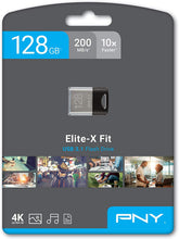 Load image into Gallery viewer, PNY Elite-X Fit 32GB USB 3.0 Flash Drive - Read Speeds up to 200MB/sec (P-FDI32GELXFIT-GE)