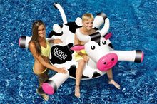 Load image into Gallery viewer, Swimline LOL Cow Inflatable Pool Float