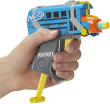 Load image into Gallery viewer, Fortnite Micro Battle Bus Nerf Microshots Dart-Firing Toy Blaster &amp; 2 Official Elite Darts for Kids, Teens, Adults
