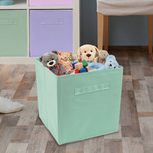 Load image into Gallery viewer, Sorbus Foldable Storage Cube Basket Bin - Great for Nursery, Playroom, Closet, Home Organization ( Pastel Multi-Color, 6 Pack)
