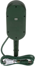 Load image into Gallery viewer, Woods 59785WD 6-Outlet Yard Stake Timer with Photocell and Wireless Remote Control (Green)