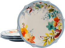 Load image into Gallery viewer, Pioneer Woman Willow Salad Plate 8.75" Set of 4 Dish Dinnerware