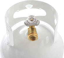 Load image into Gallery viewer, Flame King YSN011 Steel Propane Cylinder with Type 1 Overflow Protection Device Valve, 11-Pound
