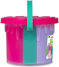 Load image into Gallery viewer, Nickelodeon Slime Tri Color 48 oz Tub, Multicolor