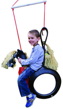 Load image into Gallery viewer, Pony Pal Recycled Horse Tire Swing