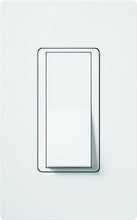 Load image into Gallery viewer, Lutron Claro On/Off Switch, 15 Amp, 3-Way, CA-3PS-WH, White