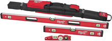 Load image into Gallery viewer, Milwaukee MLBXC48 10 Inch/24 Inch/48 Inch REDSTICK Box and Torpedo Level Set
