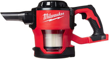 Load image into Gallery viewer, Milwaukee 0882-20 M18 Lithium Ion Cordless Compact 40 CFM Hand Held Vacuum w/ Hose Attachments and Accessories (Batteries Not Included, Power Tool Only)