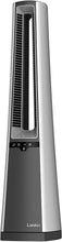 Load image into Gallery viewer, Lasko AC615 Portable Electric Oscillating Stand Up Bladeless Tower Fan with Remote Control for Indoor, Bedroom and Home Office Use, 36.1 inch, Gray/Silver