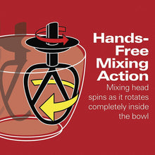 Load image into Gallery viewer, Hamilton Beach Electric Stand Mixer, 4 Quart Stainless Bowl, 7 Speeds, Tilt-Head, Dough Hook, Whisk and Flat Beater, Splash Guard, 300 Watts, Black (63390)