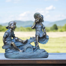 Load image into Gallery viewer, Alpine Corporation GXT262 Alpine Statue, Medium, Bronze