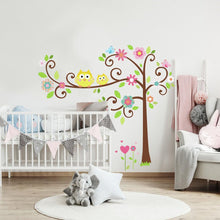 Load image into Gallery viewer, RoomMates Happi Scroll Tree Peel and Stick Wall Decal Megapack