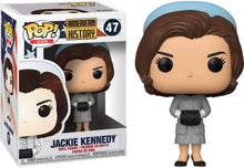 Load image into Gallery viewer, Jackie Kennedy: Funk o Pop! Icons Vinyl Figure Bundle with 1 Compatible &#39;ToysDiva&#39; Graphic Protector (047 - 45254 - B)