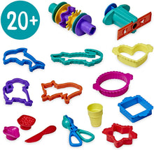 Load image into Gallery viewer, Play-Doh Large Tools and Storage Activity Set for Kids 3 Years and Up with 8 Non-Toxic Colors and 20-Plus Tools