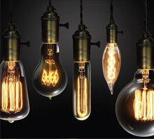 Load image into Gallery viewer, Globe Electric Vintage Edison B10 Candelabra Amber Glass Dimmable LED Light Bulb