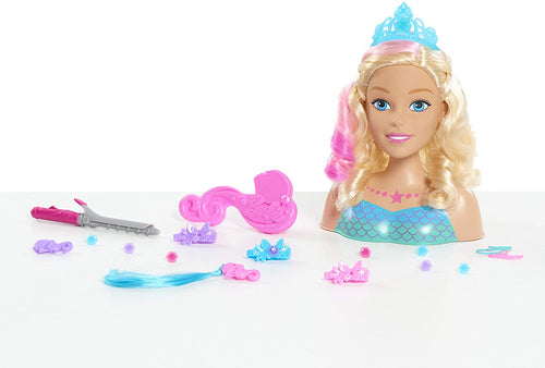 Barbie Dreamtopia Mermaid Styling Head, 22 Pieces