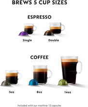 Load image into Gallery viewer, Nespresso VertuoPlus Coffee and Espresso Maker by De'Longhi, Grey