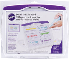 Load image into Gallery viewer, Wilton Decorate Smart Deluxe Practice Board Set, Cake Decorating Supplies,White/Purple