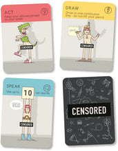 Load image into Gallery viewer, The Censored Game - The Party Game that Censors How You Act, Draw and Speak Clues!