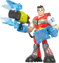 Load image into Gallery viewer, Fisher-Price Rescue Heroes Reed Vitals, 6-Inch Figure with Accessories