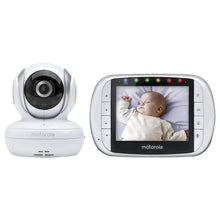 Load image into Gallery viewer, Motorola MBP33XL 2.4 GHz FHSS Digital Video Color Screen Baby Monitor