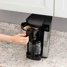 Load image into Gallery viewer, Hamilton Beach Countertop 12 Cup Programmable Coffee Maker w/Easy Access, Black