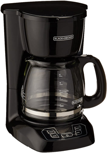 Black & Decker BCM1410B 12-Cup Programmable Coffeemaker with Glass Carafe