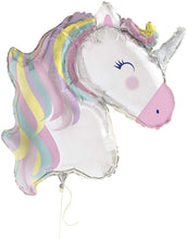 Load image into Gallery viewer, Unique Industries 56709 18" Foil 42" Giant Packages - Unicorn Balloon