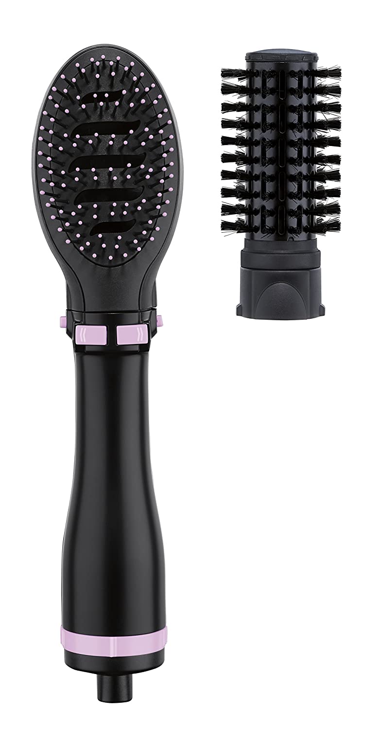 Infinitipro By Conair Tourmaline Ceramic Hot Air Brush Styler + Paddle Brush Attachment; Get A Salon Blowout At Home