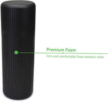 Load image into Gallery viewer, Mind Reader Muscle Roller, Massage, Black
