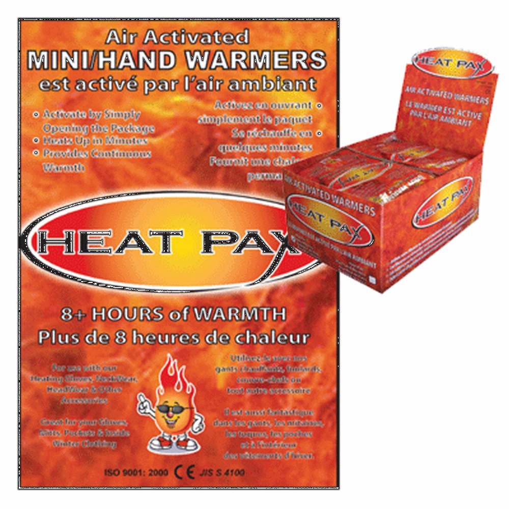 HEAT PAX MINI/HAND WARMERS 40prs/DISPLAY BOX