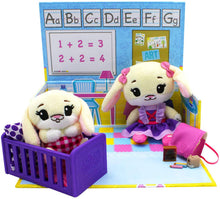 Load image into Gallery viewer, Tiny Tukkins Playset Assortment with Plush Stuffed Character, Bunny